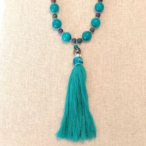 Tassel necklace